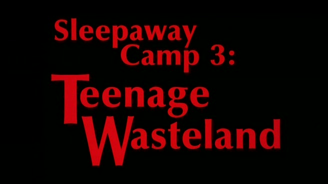 SLEEPAWAY CAMP 3: TEENAGE WASTELAND de Michael A. Simpson (1989)