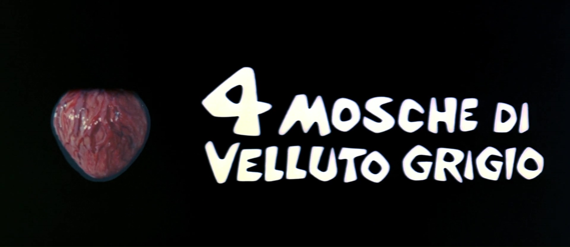 4 MOUCHES DE VELOURS GRIS (4 Mosche di Velluto Grigio) de Dario Argento (1971)