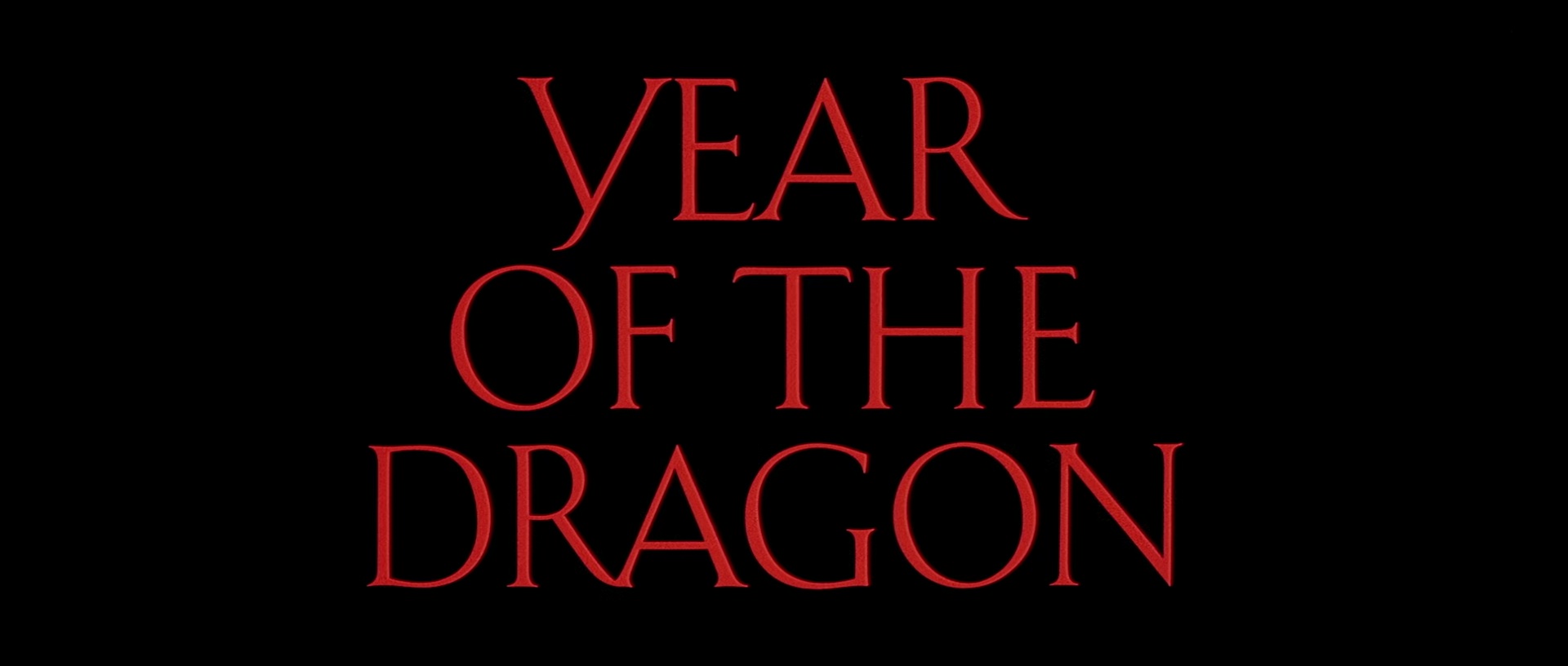 L’ANNÉE DU DRAGON (Year of the Dragon) de Michael Cimino (1985)