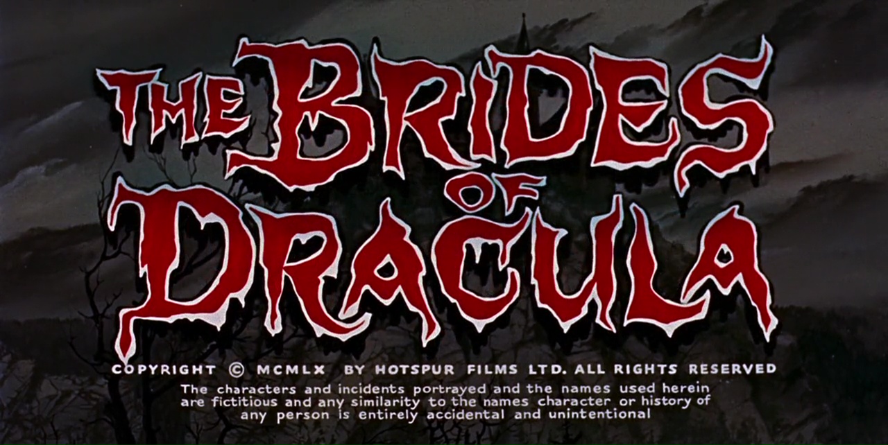 LES MAITRESSES DE DRACULA (The Brides of Dracula) de Terence Fisher (1960)