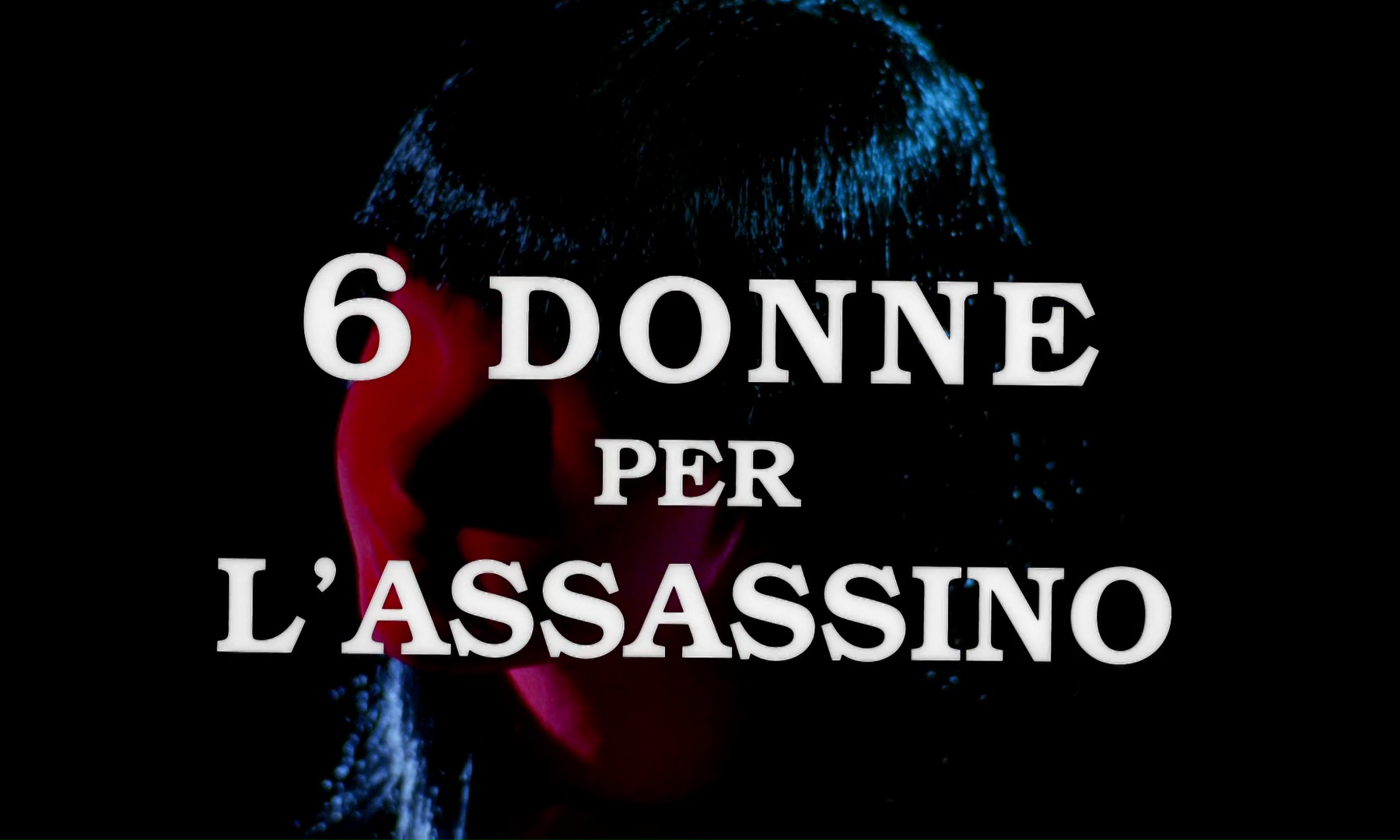 SIX FEMMES POUR L'ASSASSIN (Sei Donne per l'assassino) de Mario Bava