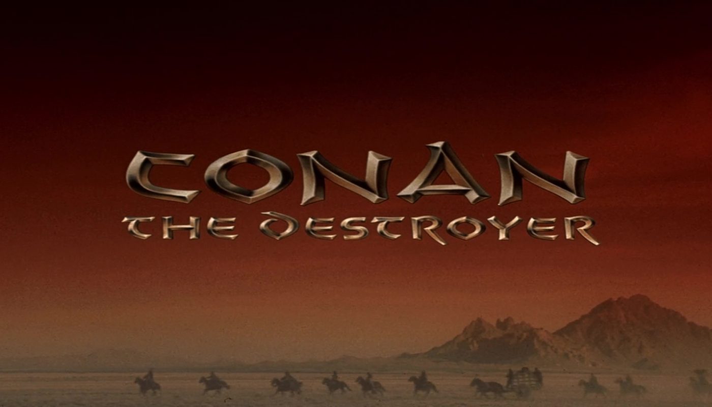 CONAN LE DESTRUCTEUR (Conan The Destroyer) de Richard Fleischer (1984)