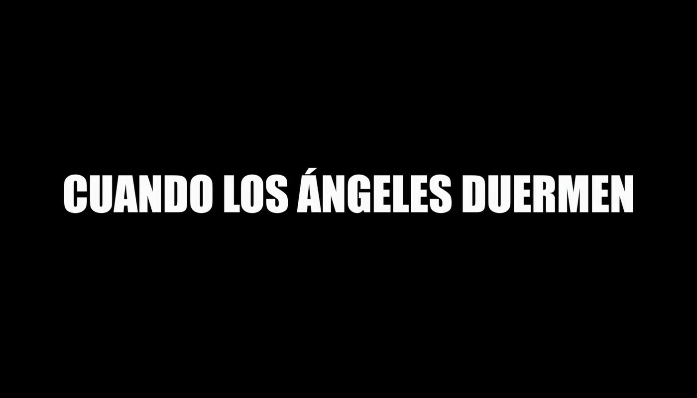 CUANDO LOS ANGELES DUERMEN de Gonzalo Bendala (2018)